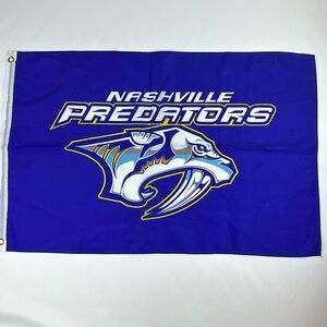 Nashville Predators Hockey Flag 36 1/4 X 23.5 inches